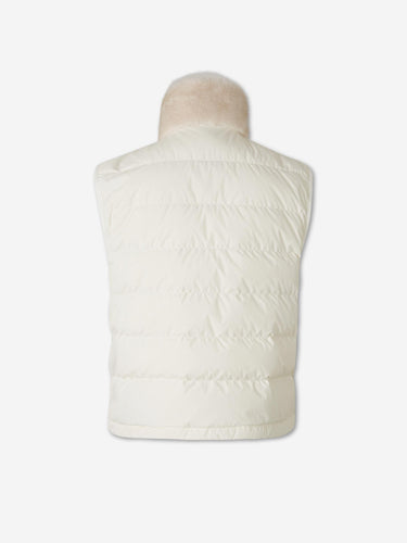 Moncler Mujer Barcelona Plumífero Corto Pervenche color Blanco sku 774-000631 01 - Foto 5
