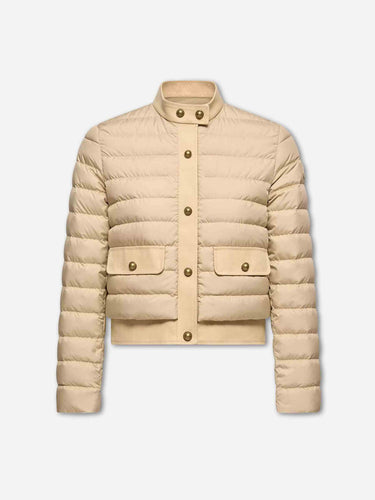 Moncler  Barcelona Plumífero corto Juju color Crema sku 774-000632 01 - Foto 1