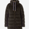 Herno Mujer Barcelona Abrigo Faux Fur color Gris Antracita sku 774-000639 01 - Foto 1