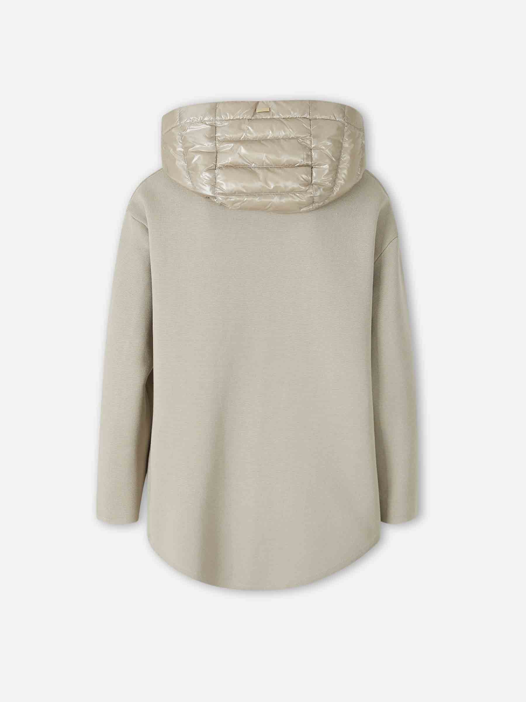 Herno Mujer Barcelona Plumífero Corto Punto color Taupe sku 774-000642 01 - Foto 2