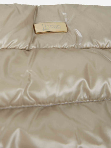 Herno Mujer Barcelona Plumífero Corto Punto color Taupe sku 774-000642 01 - Foto 3