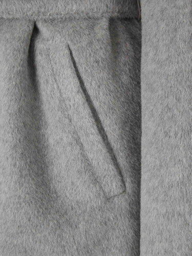 Herno Mujer Barcelona Abrigo Corto Capucha Cinturón color Gris sku 774-000645 01 - Foto 4