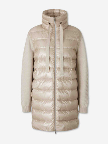 Herno Mujer Barcelona Plumífero Mangas Punto color Beige sku 774-000647 01 - Foto 1