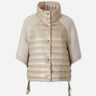 Herno Mujer Barcelona Plumífero Manga Punto color Beige sku 774-000648 01 - Foto 1