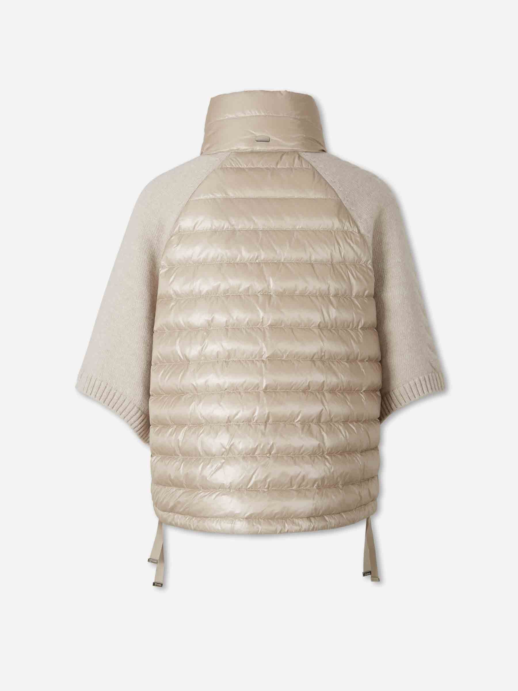 Herno Mujer Barcelona Plumífero Manga Punto color Beige sku 774-000648 01 - Foto 2