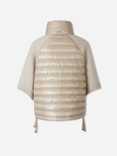 Herno Mujer Barcelona Plumífero Manga Punto color Beige sku 774-000648 01 - Foto 2