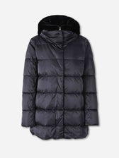 Herno Mujer Barcelona Plumífero Capucha Pelo color Negro sku 774-000651 02 - Foto 1