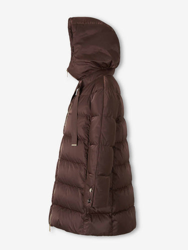 Herno Mujer Barcelona Plumífero Largo Poliéster color Marrón sku 774-000652 01 - Foto 2