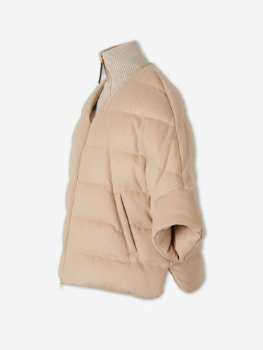 Herno Mujer Barcelona Plumífero Corto Camello color Camel sku 774-000654 01 - Foto 2