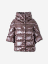 Herno Mujer Barcelona Plumífero Manga Corta color Marrón sku 774-000655 01 - Foto 1