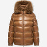 Moncler Mujer Barcelona Plumífero Corto Hypolais color Caramelo sku 774-000663 01 - Foto 1