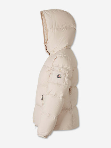 Moncler Mujer Barcelona Plumífero Corto Fourmines color Camel sku 774-000668 01 - Foto 2
