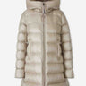 Moncler Mujer Barcelona Plumífero Largo Suyenne color Beige sku 774-000669 01 - Foto 1