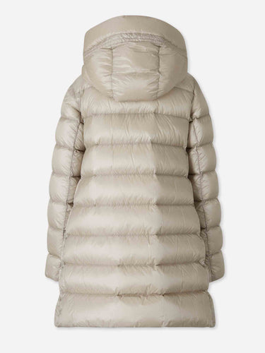 Moncler Mujer Barcelona Plumífero Largo Suyenne color Beige sku 774-000669 01 - Foto 3