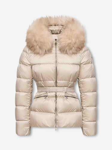 Moncler Mujer Barcelona Plumífero Capucha Pelo color Beige sku 774-000672 01 - Foto 1