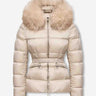 Moncler Mujer Barcelona Plumífero Capucha Pelo color Beige sku 774-000672 01 - Foto 1