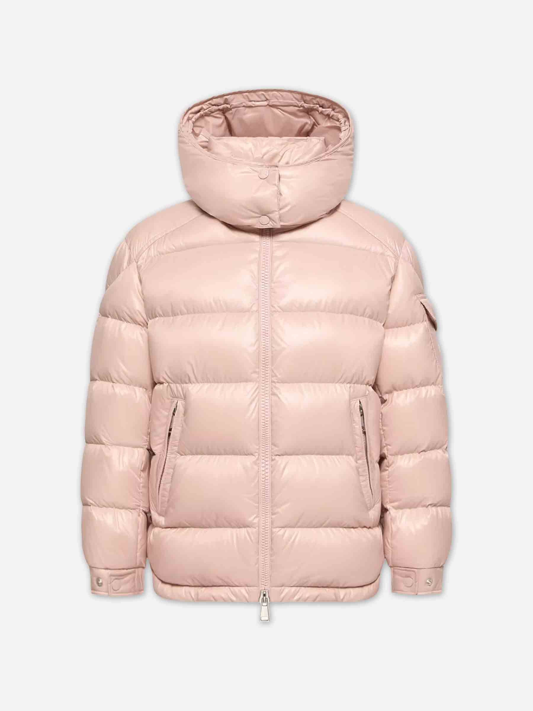 Moncler Mujer Barcelona Plumífero Corto Marie color Rosa Palo sku 774-000673 02 - Foto 1