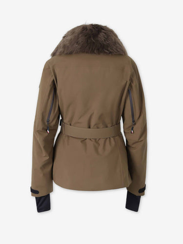 Moncler Grenoble Mujer Barcelona Chaqueta Esquí  Vizelles color Verde Militar sku 774-000679 01 - Foto 2