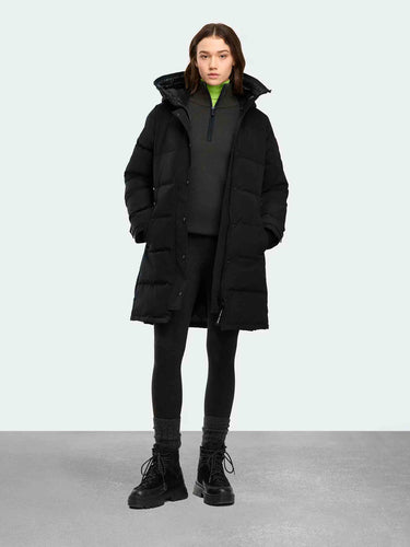 Canada Goose Mujer Barcelona Plumífero Largo Shelburne color Negro sku 774-000684 01 - Foto 2