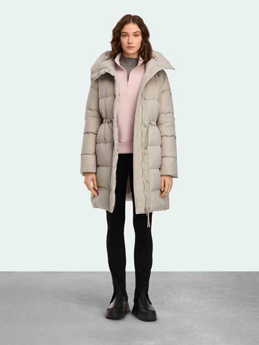Canada Goose Mujer Barcelona Plumífero Largo Montgomery color Beige sku 774-000687 01 - Foto 1