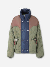 Marbell Mujer Barcelona Plumífero Corto Técnico color Verde Militar sku 774-000691 02 - Foto 1