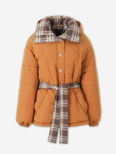 Marbell Mujer Barcelona Plumífero Largo Poliamida color Naranja Oscuro sku 774-000692 01 - Foto 1