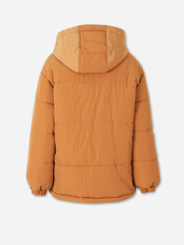 Marbell Mujer Barcelona Plumífero Largo Poliamida color Naranja Oscuro sku 774-000692 01 - Foto 2