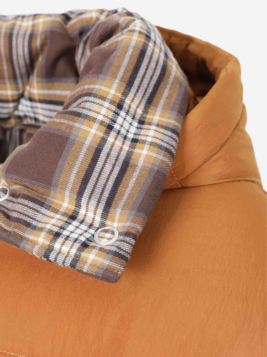 Marbell Mujer Barcelona Plumífero Largo Poliamida color Naranja Oscuro sku 774-000692 01 - Foto 4
