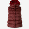Herno Mujer Barcelona Chaleco Acolchado Capucha color Rojo sku 775-000220 02 - Foto 1