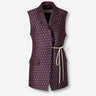 Dries Van Noten Mujer Barcelona Chaleco Estampado color Burdeos sku 775-000221 01 - Foto 1