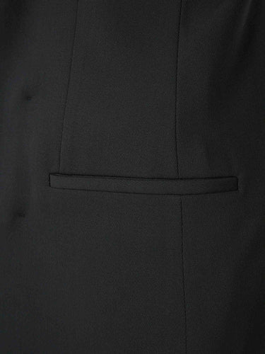 Ami Paris Mujer Barcelona Chaleco Vestir Lana color Negro sku 775-000230 01 - Foto 5