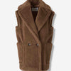 Max Mara Mujer Barcelona Chaleco Largo Teddy color Marrón sku 775-000235 01 - Foto 1