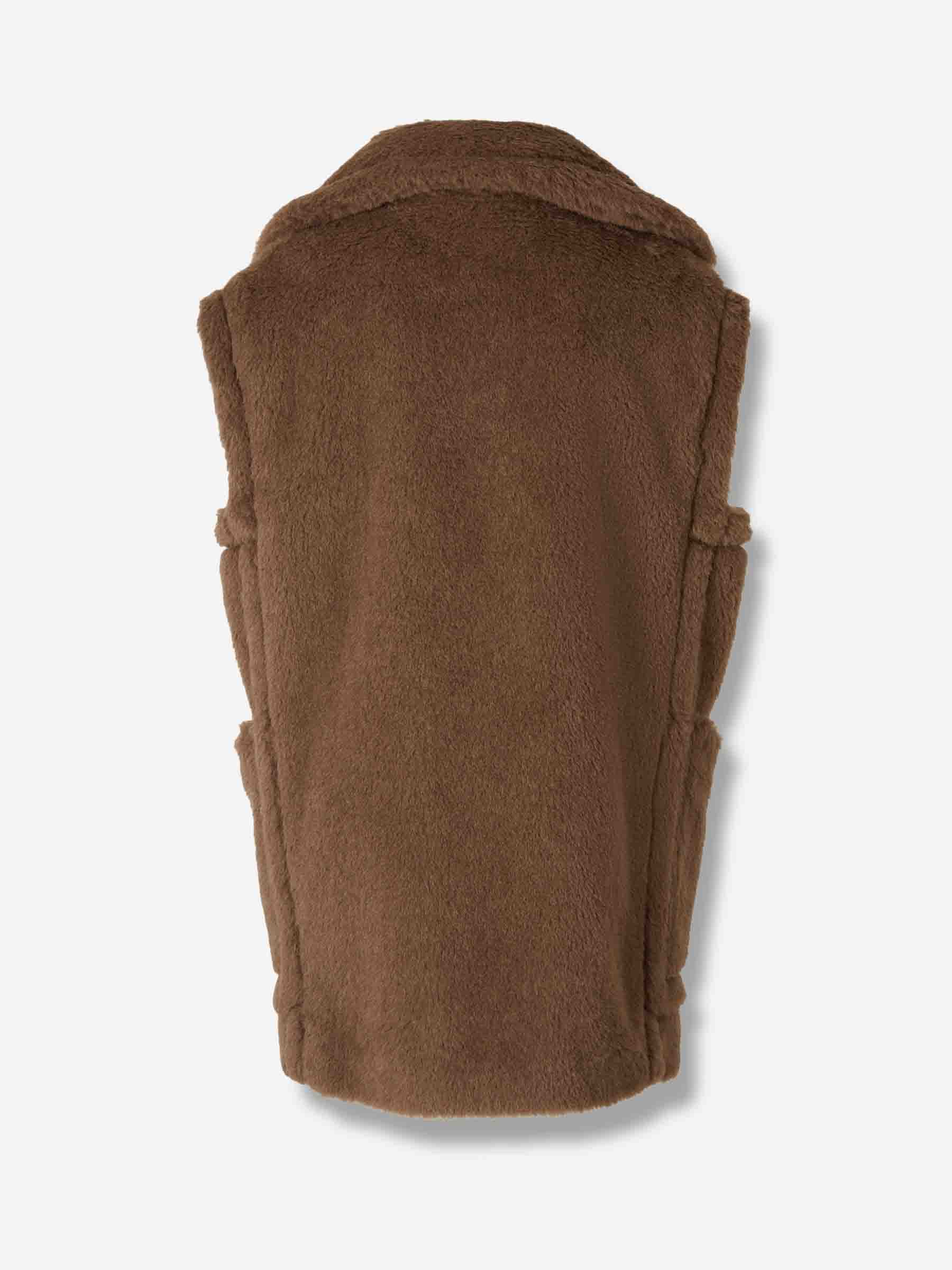 Max Mara Mujer Barcelona Chaleco Largo Teddy color Marrón sku 775-000235 01 - Foto 2