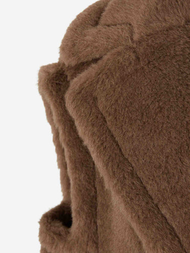 Max Mara Mujer Barcelona Chaleco Largo Teddy color Marrón sku 775-000235 01 - Foto 3