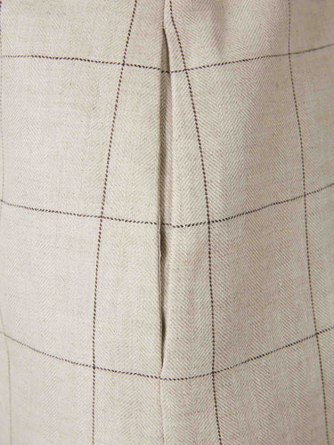 Peserico Mujer Barcelona Chaleco Ajustado Lino color Crema sku 775-000237 01 - Foto 4