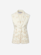 Veronica Beard Mujer Barcelona Chaleco Townes color Azul Marino sku 775-000239 01 - Foto 1