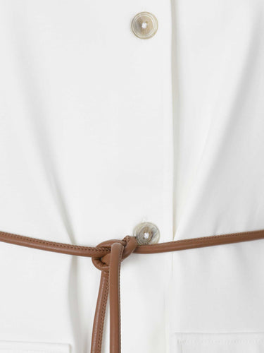 Herno Mujer Barcelona Chaleco Dense Rome color Blanco sku 775-000241 01 - Foto 3