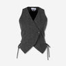 McQueen Mujer Barcelona Chaleco Lana color Gris Oscuro sku 775-000244 01 - Foto 1