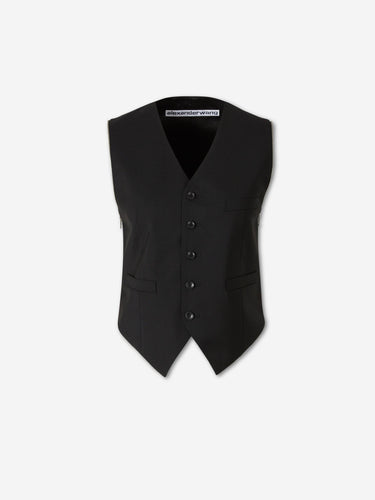 Alexander Wang Mujer Barcelona Chaleco Top Cremallera color Negro sku 775-000266 01 - Foto 1