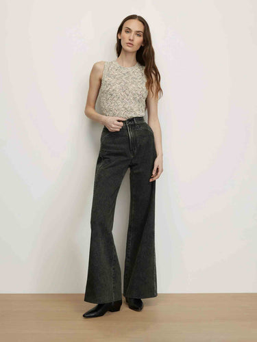 Veronica Beard Mujer Barcelona Top Tirantes Punto color Beige sku 775-000268 01 - Foto 1