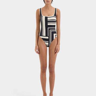 SIR. Mujer Barcelona Bañador Pietra color Blanco Y Negro sku 781-000608 01 - Foto 1