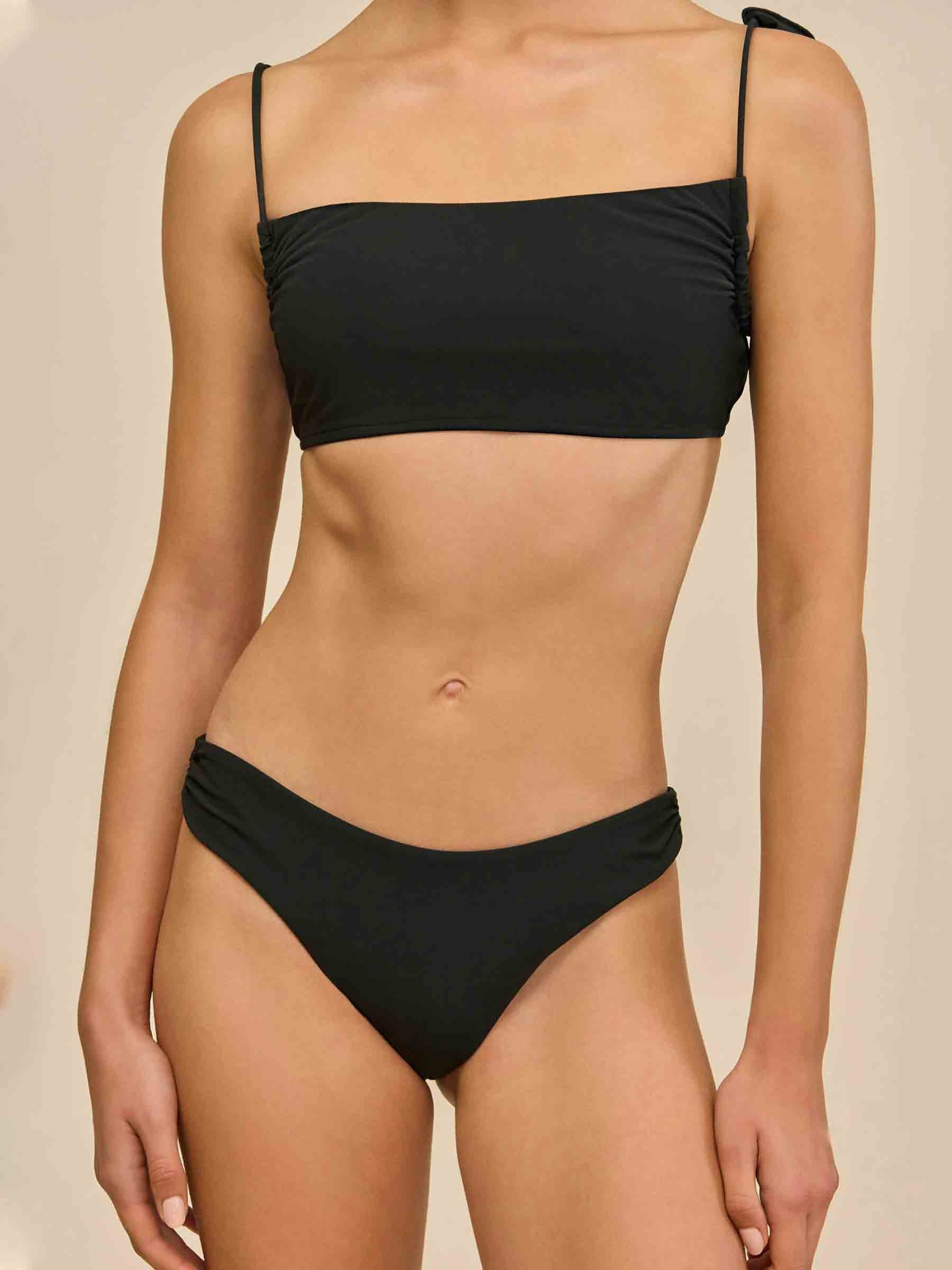 Cult Gaia Mujer Barcelona Bikini Braguita Maeva color Negro sku 781-000614 01 - Foto 2