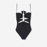 Cult Gaia Mujer Barcelona Bañador Celestin color Negro sku 781-000617 01 - Foto 1