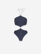 Cult Gaia Mujer Barcelona Bañador Trikini Blanche color Azul Noche sku 781-000618 01 - Foto 1