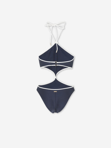 Cult Gaia Mujer Barcelona Bañador Trikini Blanche color Azul Noche sku 781-000618 01 - Foto 3