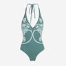 LaDoubleJ Mujer Barcelona Bañador Estampado color Verde Turquesa sku 781-000625 01 - Foto 1
