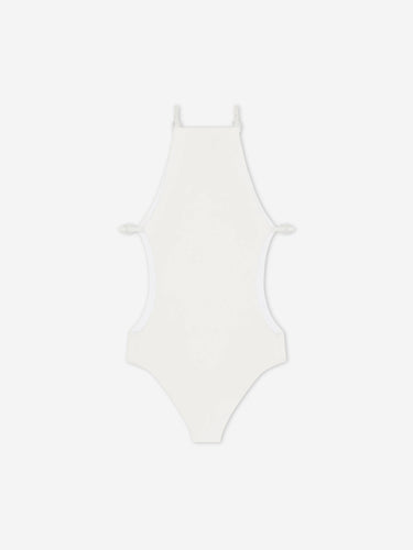 Courrèges Mujer Barcelona Bañador Hebillas Cut-out color Blanco sku 781-000626 02 - Foto 3
