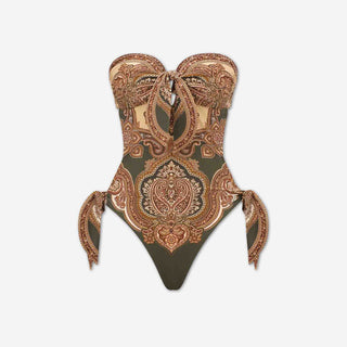 Zimmermann Mujer Barcelona Bañador Estampado Lazos color Multicolor sku 781-000628 01 - Foto 1