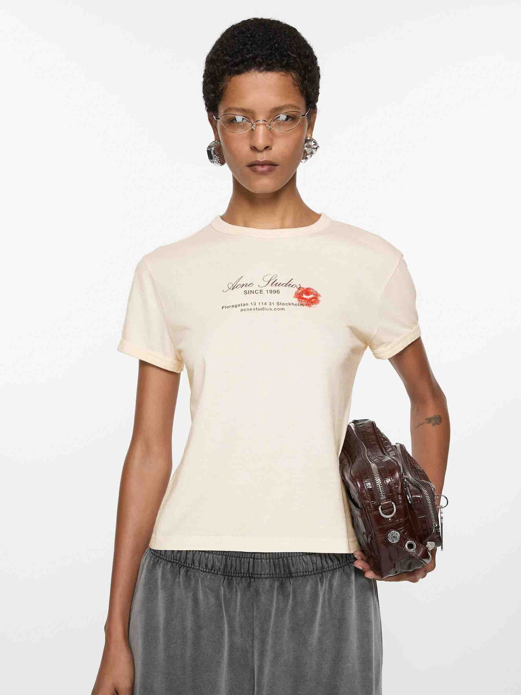 Acne Studios – Logo Layered T-shirt Mujer 782-001631 01