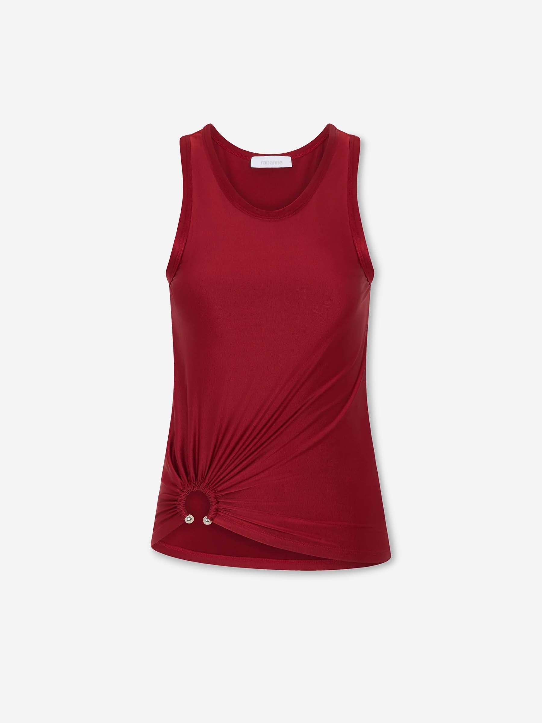 Rabanne Mujer Barcelona Top Tirantes Jersey color Burdeos sku 782-001759 01 - Foto 1